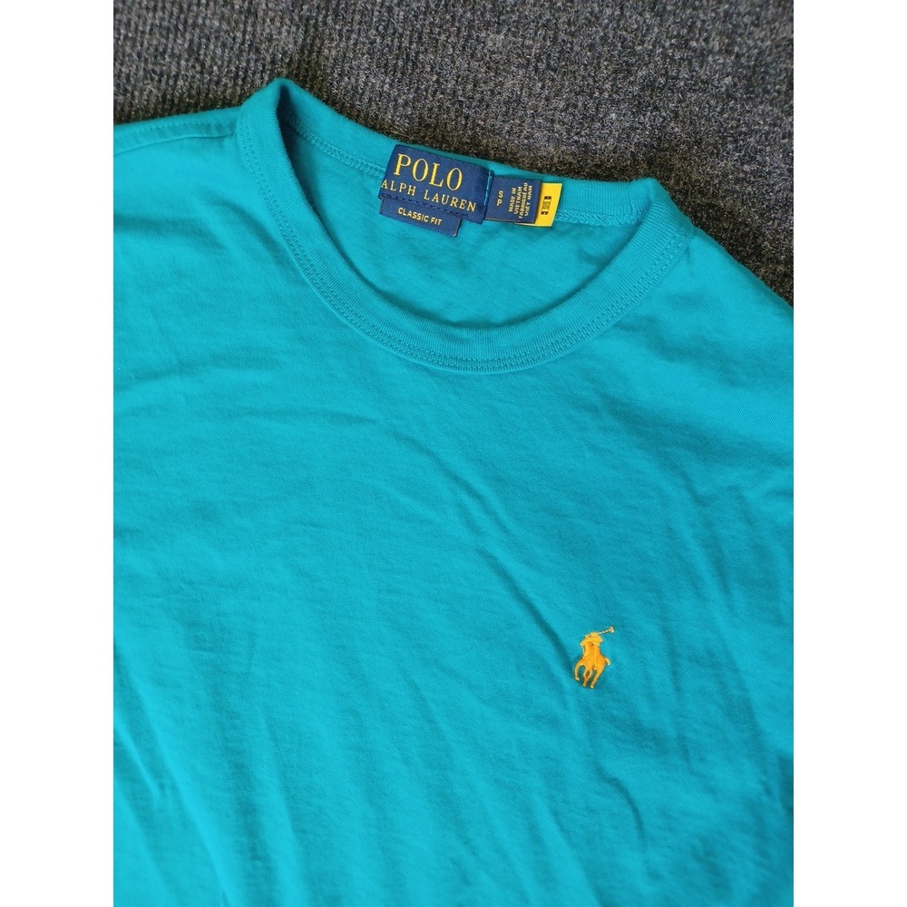 Polo Ralph Lauren Mens Small Classic Fit Long Sleeve Jersey T-shirt